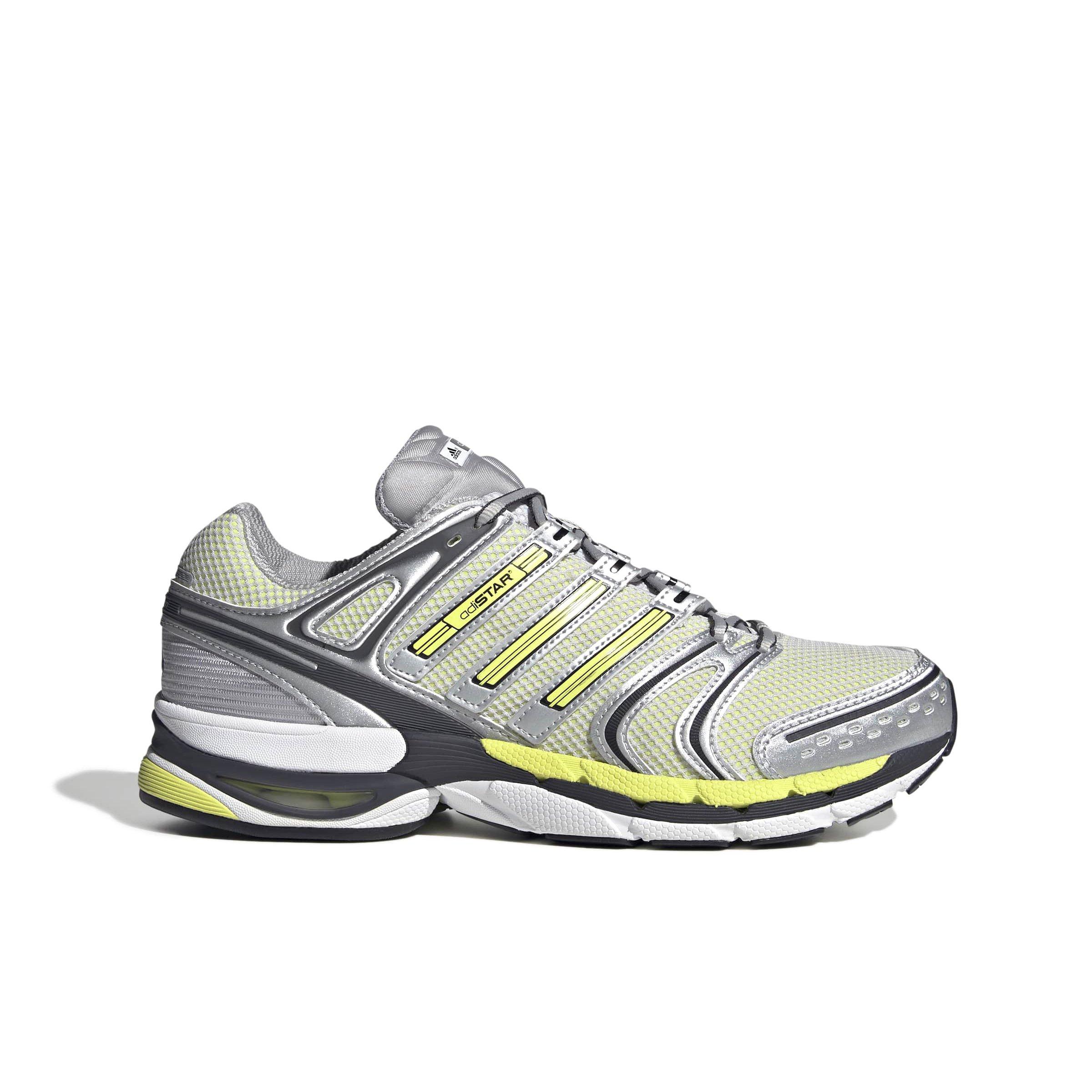 adidas Originals Adistar Control 5 "Grey Two/Semi Frozen Lemon/Utility Black" Men's Shoe - GREY/LEMON/BLACK